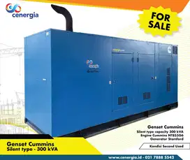 Genset Bekas Cummins 300 kVA Silent Termurah Jakarta