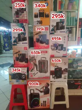 Aneka speaker bluetooth,  bass