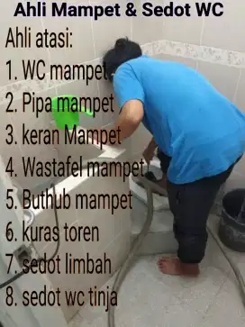 Jasa Perbaikan Pipa Saluran Air Macet dan Ahli Atasi WC Mampet