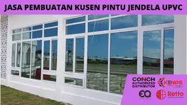 jual kusen upvc makassar