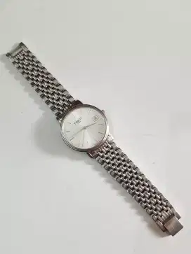 Jam tangan second Tissot classic silver,Turun harga!