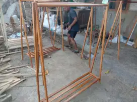 Gawangan display pakaian & sepatu