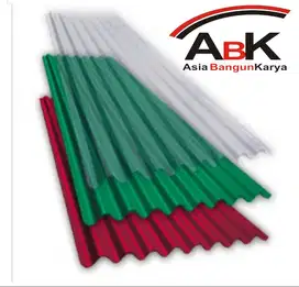 ATAP GRAND GREEN MERAH 180CM + JASA PASANG (HARGA SENDIRI)