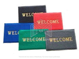 Keset Mie Bihun Motif Welcome/Keset Kamar Mandi [Emran Jaya Sejahtera]