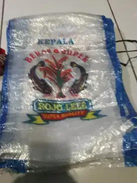 Jual karung ukuran 5kg 25kg 50kg