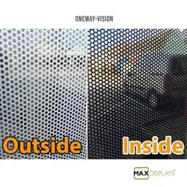 sticker one way vision murah
