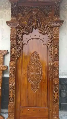 PINTU GEBYOK JEPARA ( COD & FREE ONGKIR )