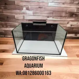 Aquarium box overflow optic clear 80cm