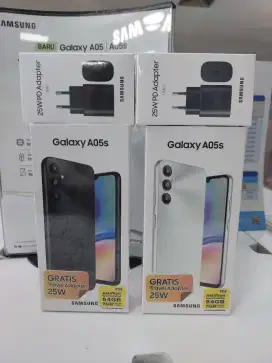 New Galaxy A05s 6/128 free adaptor 25 watt