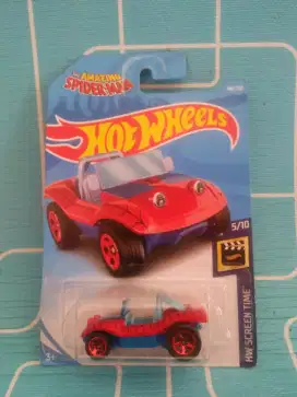 Hot Wheels Reguler Spider Mobile Error Hadap Kiri