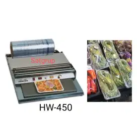 Hand wrapping HW-450 getra pembungkus makanan, buah, sayur dll hw-450