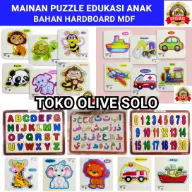 PUZZLE Mainan Edukasi Anak Harga Mulai 6rb'an (Tidak Bisa Cod)