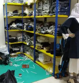 Rak besi murah zaman now