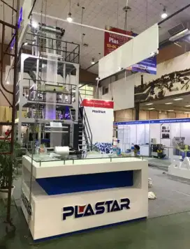 Blow film machine