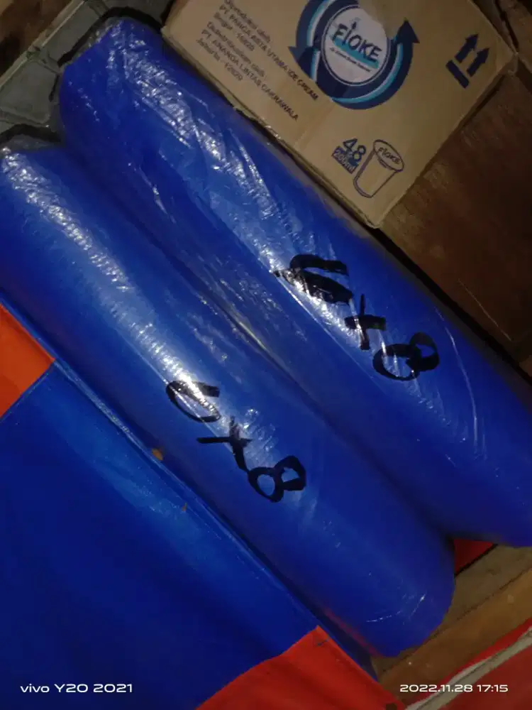 Terpal 6x8 kualitas ktebalan sedang