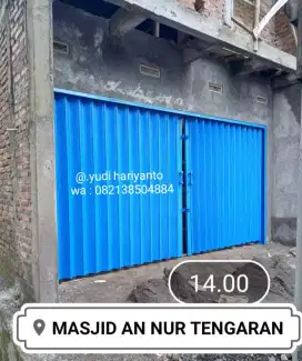 Pintu folding gate solo