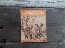 Buku kisah ramayana lawas