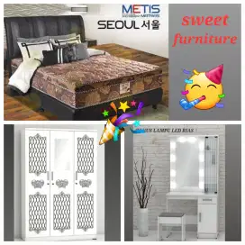 Sweet furniture-Paket hantaran nikah , paket isi kamar 4