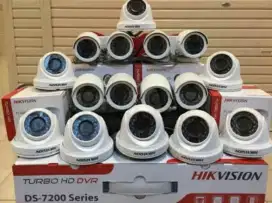 Paket lengkap 16 camera cctv Hikvision 2 Mp Gratis pasang terima beres