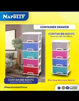 Lemari plastik Napolly
