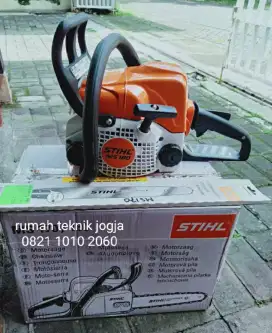 (rumah teknik jogja)mesin chain saw stihl 16 inch, ms180, produk impor