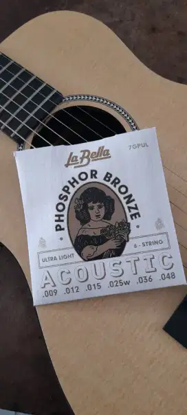 Senar gitar La Bella akustik