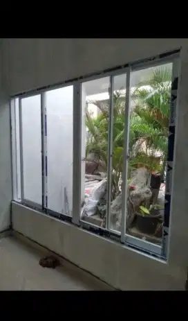 Kusen aluminium sliding door