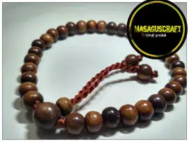 gelang tasbih kayu stigi 33