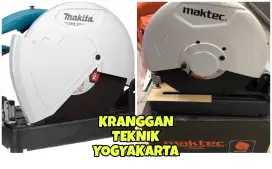 (KRANGGAN TEKNIK)cut off 14 inch merk Maktec mesin potong besi Makita