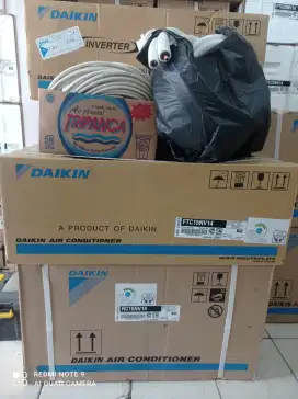 AC DAIKIN 1/2 PK STANDAR THAILAND FTC15NV14 JUAL BERIKUT PEMASANGAN