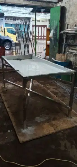 Meja kerja stainless HL201