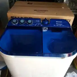 Mesin Cuci Sharp 10 Kg 2 Tabung ES-T1090