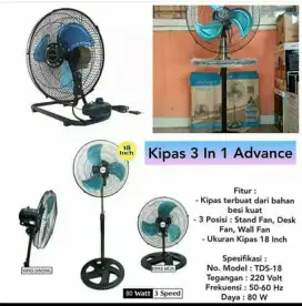 Kipas angin 3 in 1