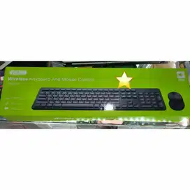 Keyboard Mouse Robot KM4000 Wireless Combo