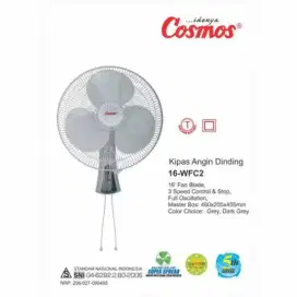 Kipas Angin Dinding Wall fan Cosmos 16 Wfc