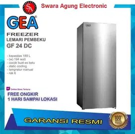 Kulkas Freezer 6 Rak GEA Type : GF24DC #NEW 2025!!