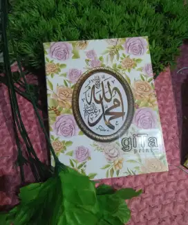 Buku yasin tahlil motif bunga