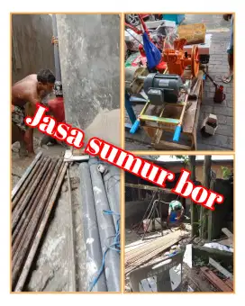 Jasa service mesin air dan sumur bor