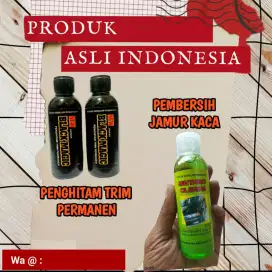 (COD) PENGHITAM PERMANEN PENGKILAP BODY KACA PEMBERSIH KARAT