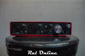 JUAL SOUNDCARD HOME RECORDING FOCUSRITE 2I4