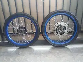 Velg Jari-Jari Ninja R 150/Ninja SS 150/Ninja RR 150 (Tinggal Pasang)