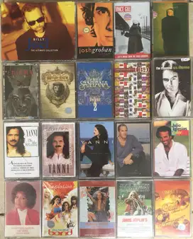 Jual Cassette (Kaset Pita) berbagai genre kondisi Baru