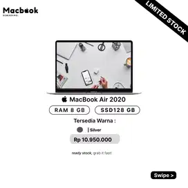 MACBOOK AIR 2020 13 8/128GB/ INTEL CORE i5 I