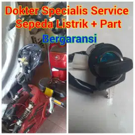 Battrei aki sepeda listrik pusat service