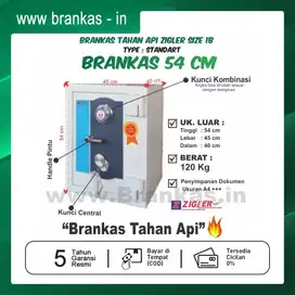 Brankas Tahan Api Zigler Safe size IB Tinggi 54cm FREE ONGKIR, GARANSI