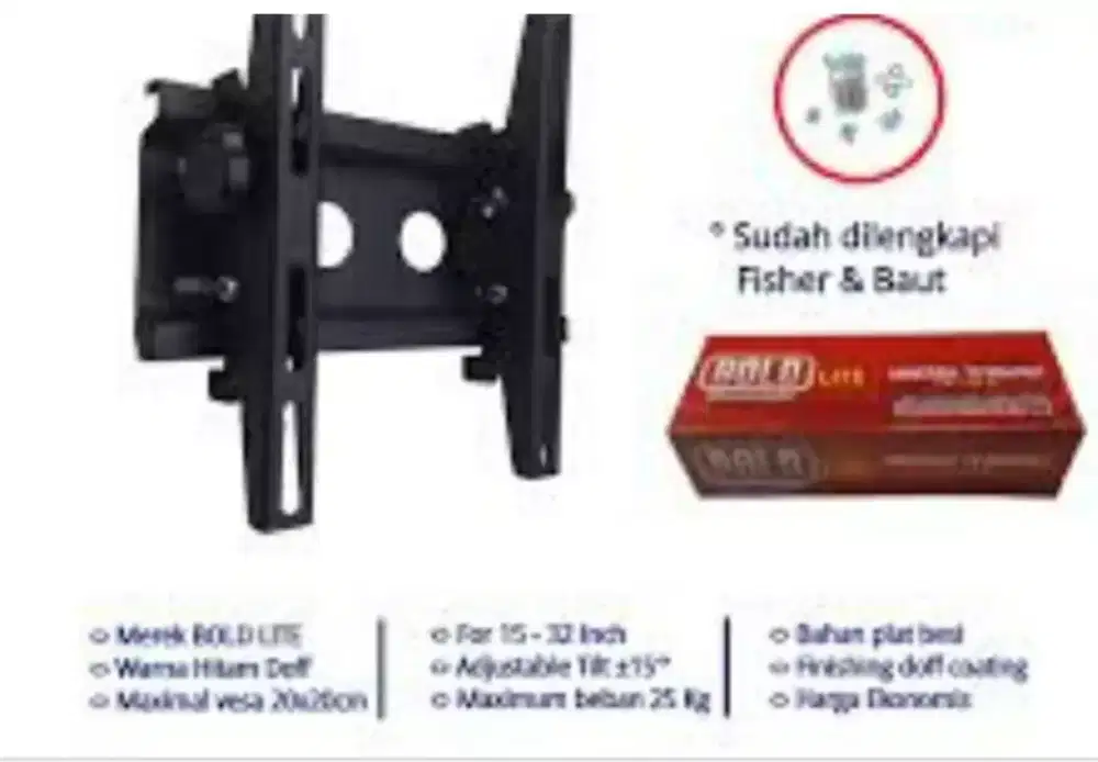 JASA pasang bracket tv