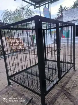 Kandang anjing besi 011