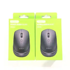 N E W  ROBOT Mouse Wireless USB Original untuk Laptop/PC/HP