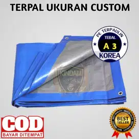 Terpal A3 Ukuran 1x1 /m2 | Lembaran | Kolam terpal |