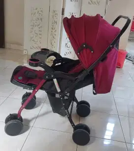 Baby Stroller Labeille Otta Ungu